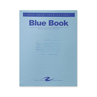 Recycled Blue Book 8.5" x 11"