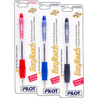 Pilot EasyTouch Retractable Ballpoint Pen - Black .7mm 1Pk BP