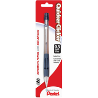 Pentel Quicker Clicker Mechanical Pencil - Black .5mm 1Pk BP