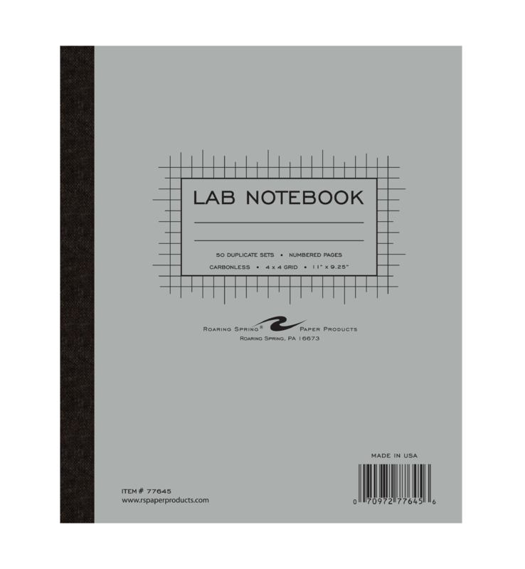 Lab Notebook 77645 (SKU 1000238447)