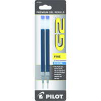 Pilot G2 Gel Pen Ink Refill - Blue .7mm 2Pk BP