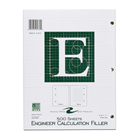 Engineering Filler Paper, 500 Sheets