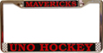 UNO Hockey License Plate Frame