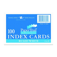 Index Cards 4X6 Roaring Springs Ruled