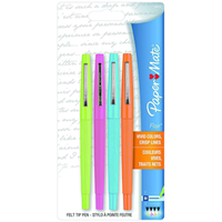 Paper Mate Flair Felt Tip Pen, 4 pack