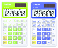 Casio SL-300VC CLG Display Time Basic Tax Calculator 1Pk BP