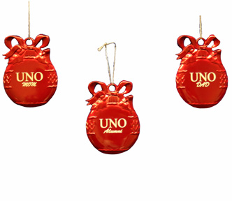 Ornament Ruby Red Pewter, Mom, Dad Or Alumni (SKU 1062247610)