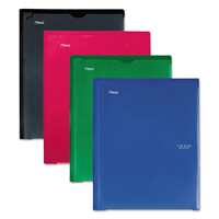 Five Star Customizable 2-Pocket/Prong Plastic Folder