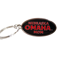 Key Chain Nebraska Omaha Mom