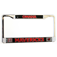 Omaha Mavericks License Plate Frame