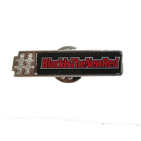 Lapel Pin - #BlackIsTheNewRed