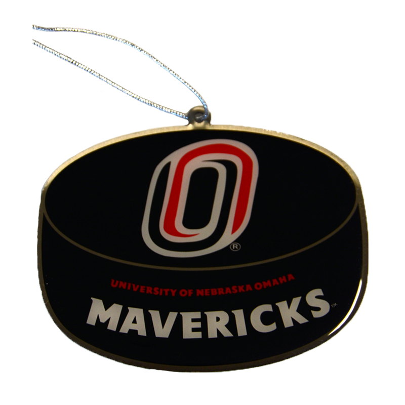Ornaments Hockey Puck O/Omaha/Mavericks (SKU 1095076010)