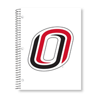 1 Subject Spiral O Logo Notebook, 70 pg.