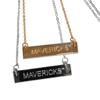 Necklace Engraved Mavericks