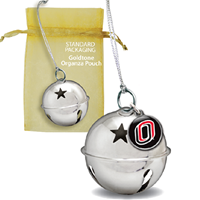 Ornament Jingle Bell O Logo Charm