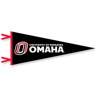 O Logo Pennant, 12"x30"