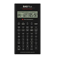 Ti-Ba Ii Plus Professional Financial Calculator