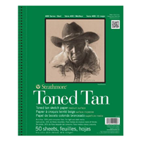 Strathmore® Toned Tan Sketch Pad 9" x 12"