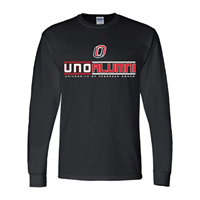 UNO Alumni O Logo LS Tee