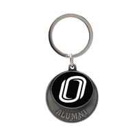 Keychain Blk O Logo Alumni