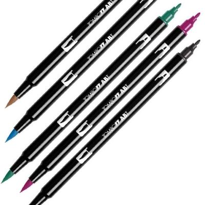 Tombow Dual Brush Pen  Black – Belle & Union Co.