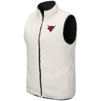 Colosseum Reversible Sherpa Vest (Mavericks on back)