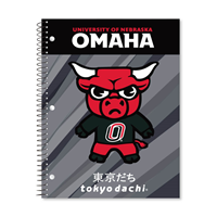 Black Tokyodachi Bull Notebook