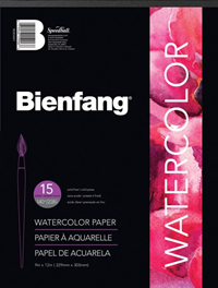 Bienfang® 9" x 12" Watercolor Pad