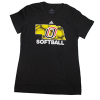 Adidas Women's State Softball (O) State Outline T-Shirt
