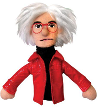 Andy Warhol Magnetic Personality Puppet