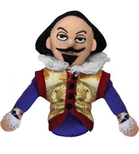 William Shakespeare Magnetic Personality Puppet