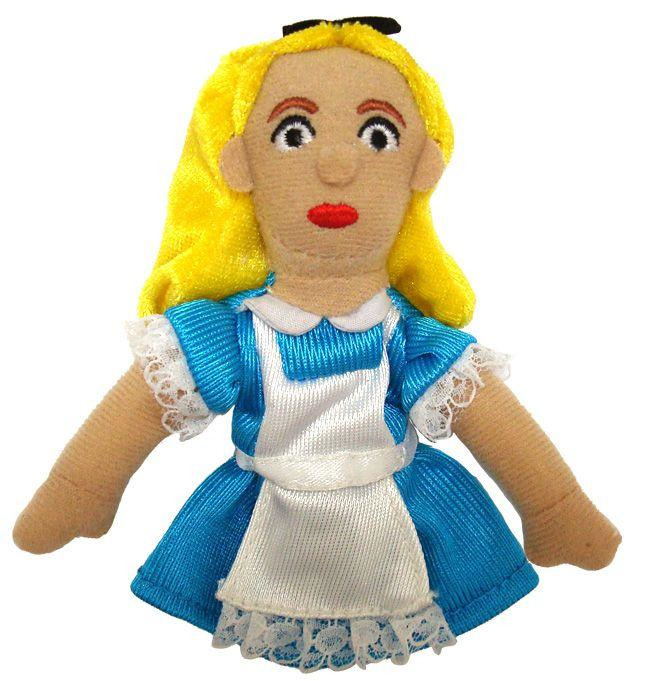 Alice in sales wonderland finger puppets
