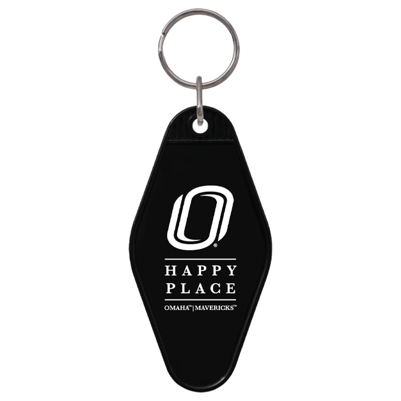 Keychain Blk O Logo Happy Place Omaha, Mavericks (SKU 1138380283)