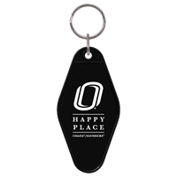 Keychain Blk O Logo Happy Place Omaha, Mavericks