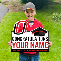 18 X 22 Congratulations 'Your Name' Yard Sign