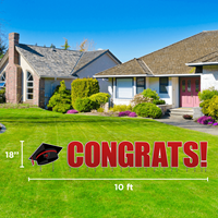 18 X 10 Congrats! Yard Sign