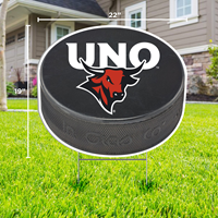 19 X 22 Hockey Puck Yard Sign