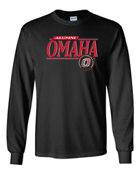 Alumni Omaha University of Nebraska Omaha O Logo Tee