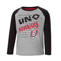 Colosseum Toddler Omaha Mavericks O Logo L/S Tee