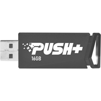 Patriot PUSH+ 16GB USB 3.2 Gen. 1 Flash Drive