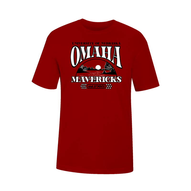 Uscape University of Nebraska Omaha Mavericks Est. 1908 T-Shirt (SKU 1143767351)