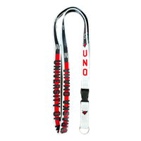 1/2" University Of Omaha Mavs Bull Logo UNO Lanyard