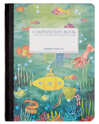 Michael Roger Deep Dive Wide Ruled Composition Book