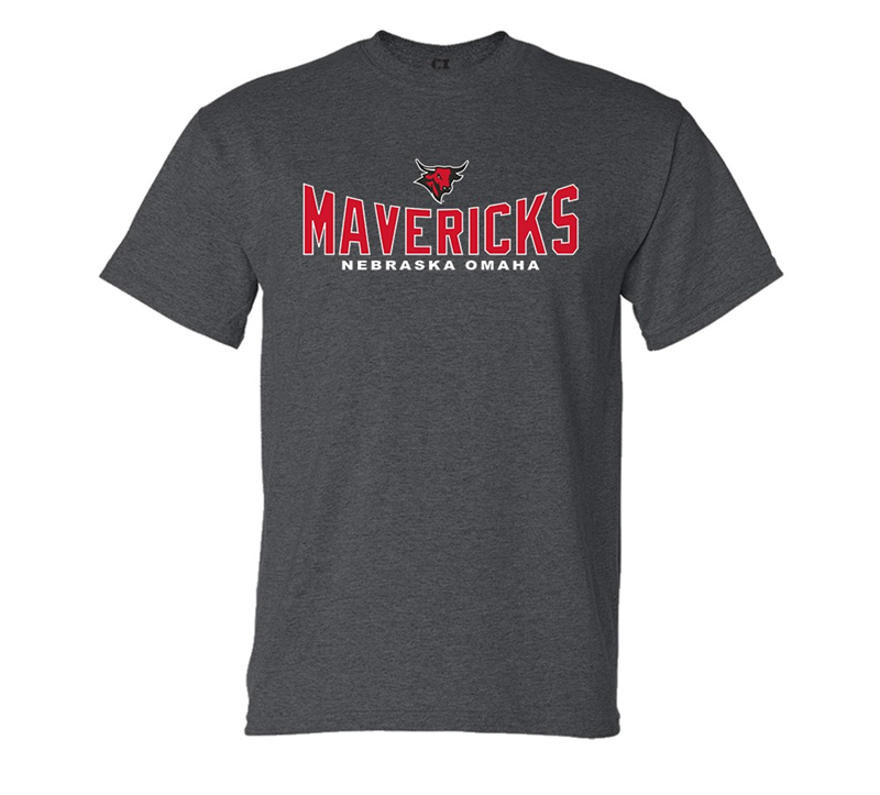 Bull Logo Mavericks Nebraska Omaha T-Shirt (SKU 1145546251)