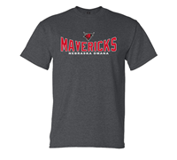 Bull Logo Mavericks Nebraska Omaha T-Shirt