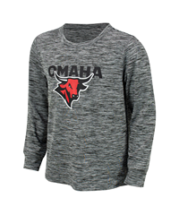 Youth Omaha Bull Logo LS T-Shirt