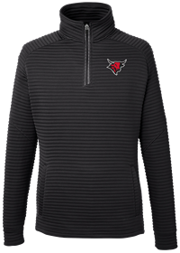 Fleece Spyder Bull Logo 1/4 Zip