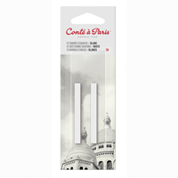 Conte Crayon White 2B 2 Pack