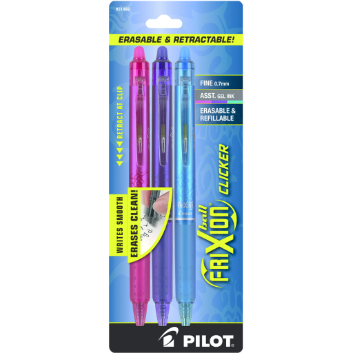 Frixion Clicker Erasable Colored Pens (SKU 1148254399)