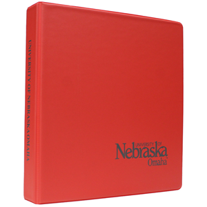 1" Imprint University of Nebraska Omaha Binder